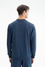 Ar-ma Erkek Bisiklet Yaka Sweatshirt Yazi Baskili Cepsiz Örme Kumaş Regular Fit%75 Pamuk%25 Polyester 30/1 3 İplik Şardonsuz K26124601201
