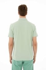 Ar-ma Erkek Polo Yaka Kısa Kollu Gömlek Regular Fit%100 Pamuk Penye Pike Düğme Kapamalı Cepsiz Y25374351101 Yeşil-Y2