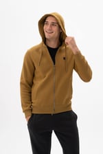 Ar-ma Erkek Tam Fermuar Sweatshirt Basic Baskisiz Kapşonlu Fleto Cepli Örme Kumaş Regular Fit%70 Pamuk%30 Polyester 30/1 Şardonlu Üç İplik K24324935801