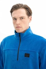 Ar-ma Erkek Yarim Fermuar Sweatshirt Basic Baskisiz Cepsiz Örme Kumaş Regular Fit%100 Polyester Softech Polar K26404674701