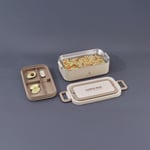 Ar Yıldız Bento Lunch Box Beige 1000 ml