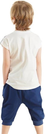 Arabalar Erkek Çocuk T-shirt Baggy Kapri Takım