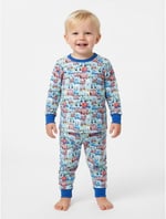 Arabalı Çocuk Pijama Takımı