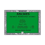 Arches 1795058 bloklu sulu boya kağıdı (18 x 26 cm, 4 tarafı yapıştırılmış, 300 g/m² ince tanecikli) 20 yaprak doğal beyaz