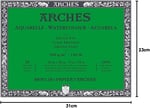 Arches Cold Press Suluboya Blok 23x31cm 300gr 20 Y