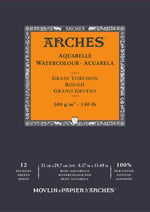 Arches Sulboya Defteri, 21 X 29, 7Cm, 12 Sayfa, 300Gr