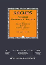 Arches Sulboya Defteri, 21 X 29, 7Cm, 12 Sayfa, 300Gr