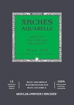 Arches Suluboya Defteri, 21 X 29, 7Cm, 12 Sayfa, 300Gr
