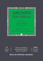 Arches Suluboya Defteri, 21 X 29, 7Cm, 12 Sayfa, 300Gr
