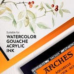 Arches Suluboya Defteri , 23X 31Cm, 12 Sayfa, 300Gr