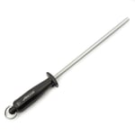 ARCOS Steela 230mm Karbon Çelik ve Elmastan Üretilmiş Manuel Bıçak Bileyici. Ergonomik Polipropilen Saplı Profesyonel Kalemtıraş. Sağlak ve sollak. Siyah Renk