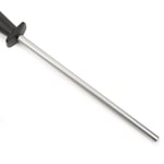 ARCOS Steela 230mm Karbon Çelik ve Elmastan Üretilmiş Manuel Bıçak Bileyici. Ergonomik Polipropilen Saplı Profesyonel Kalemtıraş. Sağlak ve sollak. Siyah Renk