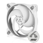 ARCTIC BioniX P120 PC fanı, 120 mm oyun kasası fanı, PWM PST paylaşım fonksiyonu, statik basınç için optimize edilmiştir, soğutucu, RPM senkronizasyonu, 200-2100 RPM - gri/beyaz