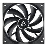 ARCTIC F12, 120MM 4pin Pwm, 1350 Rpm, Siyah Kanat Siyah Çerçeve Kasa Fanı (AR-ACFAN00203A)