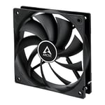 ARCTIC F12 - PC fanı, 120 mm standart kasa fanı, sessiz fan, standart gövdeli kasa fanı, itme veya çekme yapılandırması mümkün, 1350 rpm - siyah - Seçenekler: 1 adet, 5 adet