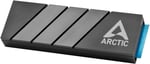 ARCTIC M2 Pro - M.2 2280 SSD için Isı Emici Soğutucu, ARCTIC TP-3 termal pedlerle, PC ve PS5 ile uyumlu, çift ve tek taraflı SSD'ler için - Siyah - Seçenekler: M2 Pro Siyah, M2 Pro, gümüş