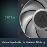 Arctic P12 Pro ARGB 120mm 3000RPM 77CFM Yüksek Performans Kasa Fanı (ACFAN00309A)
