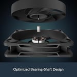 ARCTIC P12 Pro - Güçlü Premium Fan, 120 mm PWM Fan, 600-3000 RPM, 0 RPM <% 5 PWM, Akışkan Dinamik Rulman, 4-Pin - Siyah