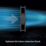 ARCTIC P14 PWM PST A-RGB (3 adet) - PC fanı, 140 mm PWM PST kasa fanı, kasa fanı, statik basınç için optimize edilmiştir, yarı pasif: 200-1900 RPM (0 RPM <%5) - siyah