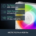 ARCTIC Sıvı Dondurucu III Pro 240 A-RGB Beyaz Çok Soketli Hepsi Bir Arada Su Soğutma CPU Soğutucu LGA 1851 ile Uyumlu