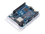 Arduino UNO R4 WiFi [ABX00087] – Renesas RA4M1 + ESP32-S3, Wi-Fi, Bluetooth, USB-C, CAN, 12-bit DAC, OP AMP, Qwiic Connector, Gelişmiş IoT ve Gömülü Projeler için 12x8 LED Matrisi