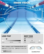 Arena Air Speed Mirror Outdoor Racing Yüzücü Gözlüğü - Seçenekler: Black, NS, Tek Beden