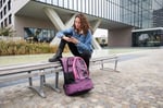 Arena Fastpack 3.0 Unisex Yetişkin Sırt Çantası, Koyu Duman Rengi, NEON_Sarı, NS