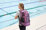 Arena Fastpack 3.0 Unisex Yetişkin Sırt Çantası, Koyu Duman Rengi, NEON_Sarı, NS