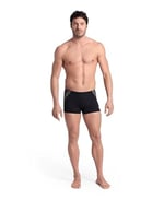 Arena Men's Arena Camo Kikko Swim Short Mayo, Black-Black Multi, 75