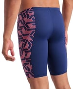 ARENA Mens Arena Swım Jammer/Navy-Red Erkek Mayosu