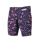 ARENA Mens Arena Swım Jammer/Navy-Red Erkek Mayosu