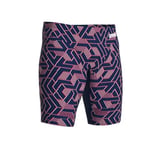 ARENA Mens Arena Swım Jammer/Navy-Red Erkek Mayosu