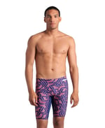 ARENA Mens Arena Swım Jammer/Navy-Red Erkek Mayosu