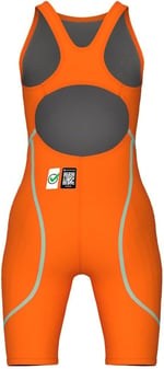Arena Powerskin St Next Le Ob Jr Çocuk Turuncu Yarış Mayosu 006350403