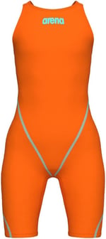 Arena Powerskin St Next Le Ob Jr Çocuk Turuncu Yarış Mayosu 006350403