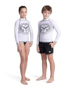 arena Unisex Jr Döküntü Yelek L/S Grafik Döküntü Koruyucu Gömlek Erkek Çocuk