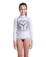 arena Unisex Jr Döküntü Yelek L/S Grafik Döküntü Koruyucu Gömlek Erkek Çocuk