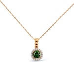Argentum Concept 925 Ayar Gümüş Rose Yeşil Taşlı Minimal Set - S014302