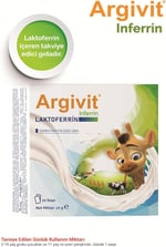 Argivit İnferrin Laktoferrin İçeren Takviye Edici Gıda 10 Saşe