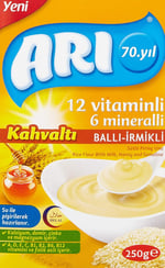 ARI Mama 12 Vitaminli 6 Mineralli Sütlü Ballı İrmikli Pirinçli,250 Gr - Seçenekler: 200 gr, 250 gr