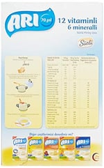 ARI Mama 12 Vitaminli 6 Mineralli Sütlü Pirinçli 500 gr - Seçenekler: 200 Gr, 500 gr, 250 Gr