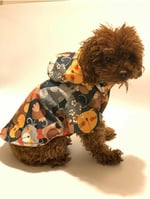 Aria Pet Boutique Su Geçirmez Hayvan Desenli Yağmurluk (Medium)