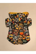 Aria Pet Boutique Su Geçirmez Hayvan Desenli Yağmurluk 02 (Medium)