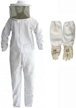 ARICI TULUM KIYAFET SET M, (TULUM MASKE+ARICI UZUN ELDİVEN) 04301