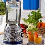 Ariete Capri Cam Smoothie Blender 0583/0C - 1000 Watt, 1,5 Litre Kapasiteli Cam Sürahi, Buz Kırma Fonksiyonu, 4 Paslanmaz Çelik Bıçak, Ani Parçalama Fonksiyonu