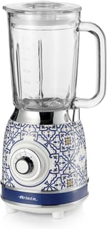 Ariete Capri Cam Smoothie Blender 0583/0C - 1000 Watt, 1,5 Litre Kapasiteli Cam Sürahi, Buz Kırma Fonksiyonu, 4 Paslanmaz Çelik Bıçak, Ani Parçalama Fonksiyonu