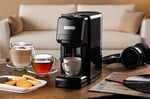 Ariete Çok Fonksiyonlu 4in1 Espresso Makinesi, Nespresso, Dolce Gusto, Pod ve Öğütülmüş Kahve Uyumlu Siyah 1304/11