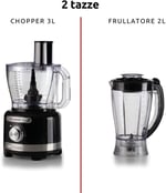 Ariete Gourmet Pro Moderna Mutfak Robotu Siyah 1782/02