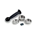Ariete Moderna Espresso Slim Kahve Makinesi Kırmızı 1381/13 - Metal Espresso Kahve Makinesi, Öğütülmüş Kahve ve ESE Pod Kahve ile Uyumlu, 1300 Watt, 1,1 Litre Su Tankı, Maxi Cappuccino Cihazı