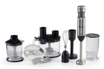 Ariete Multiprep El Blender Seti 7'si 1 Arada 0898/11 - Çok Fonksiyonlu Blender, 7 in 1, 1000 Watt, Paslanmaz 4 Bıçak, Turbo, 2 Lt Hazne, Rendeleme, Dilimleme, 700 ml Sürahi, Buz Kırma